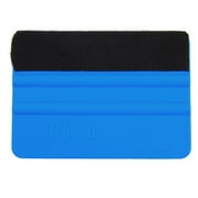 Eguiwyn Scraper Squeegee Blue Plastic Felt Edge Squeegee Car Vinyl Wrap Application Tool Scraper Decal Blue